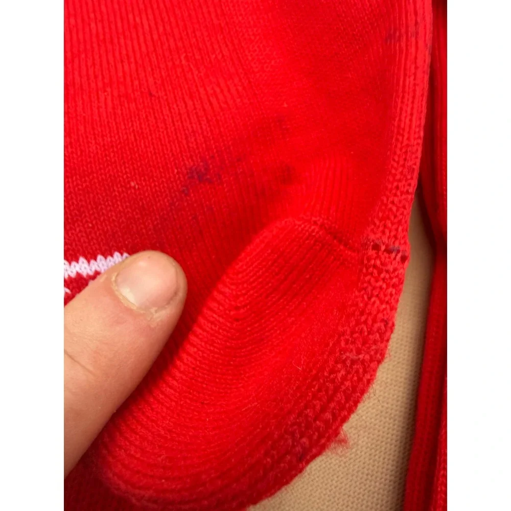 Umbro Football Socks Red Vermillion Soccer Athletic Knee High UUB564508U L 14/16